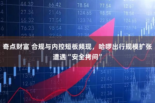 奇点财富 合规与内控短板频现，哈啰出行规模扩张遭遇“安全拷问”